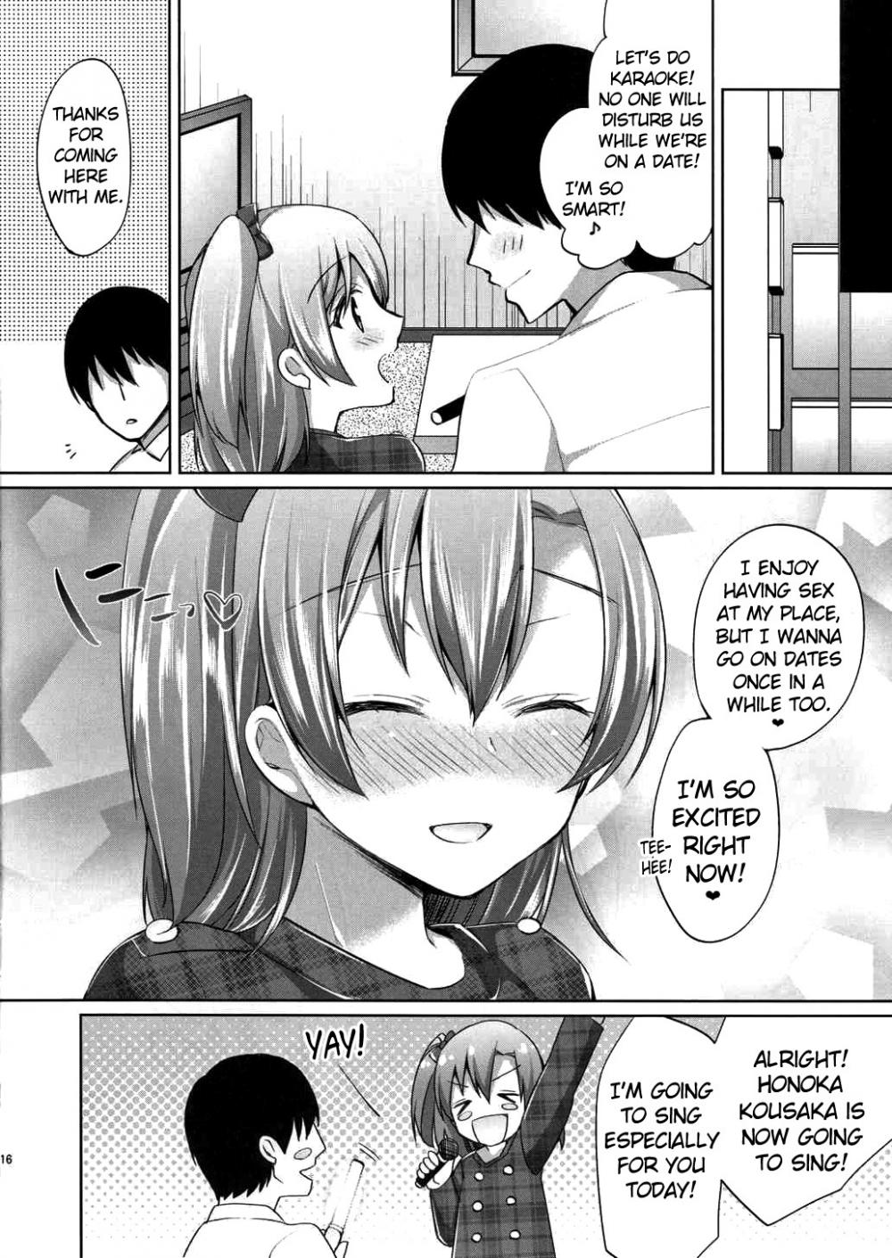 Hentai Manga Comic-Flirty Love with Honoka-Read-15